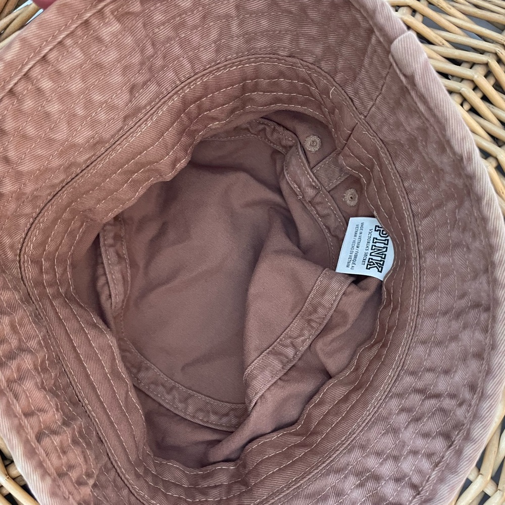 PINK Victoria's Secret Brown Bucket Hat - Picture 3 of 4
